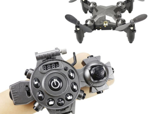 Drone Quadricottero: Watch Control Mini Foldable